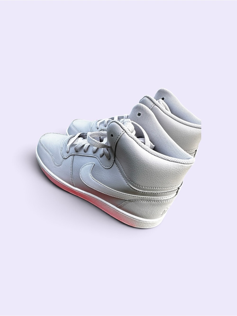 Nike White High-Top Sneakers